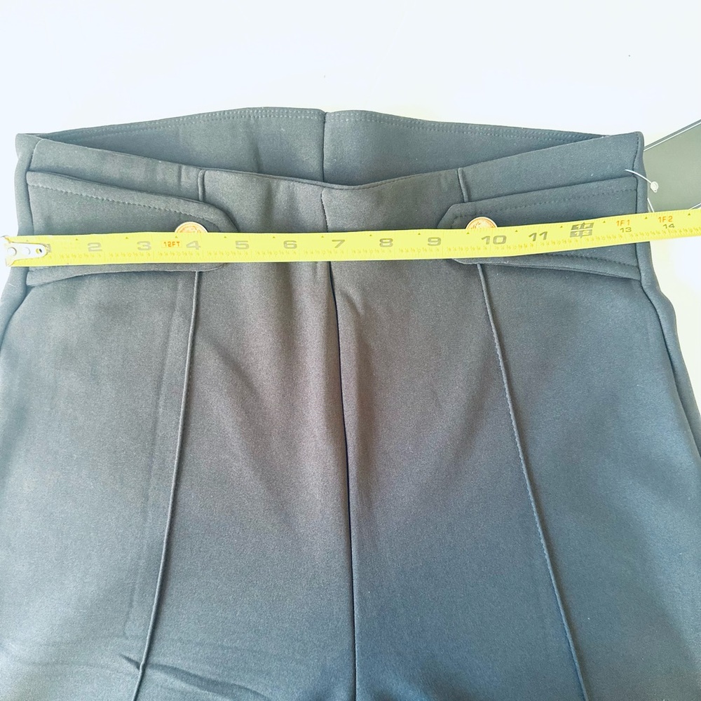 C-Mode Black Flared Pants Leggings‎ Women’s Sz Medium Warm Inside - Picture 5 of 9